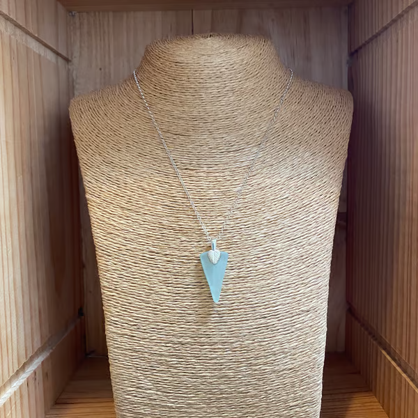 Sea Glass Necklace (658)