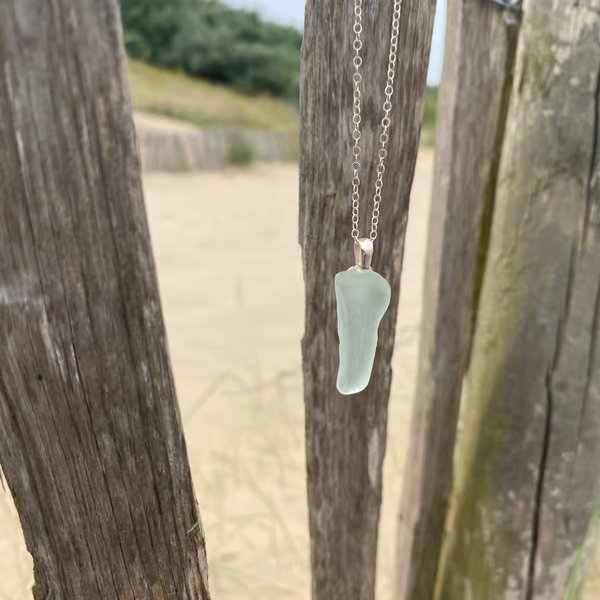 Sea Glass Necklace (404)